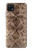 S2875 Rattle Serpent Imprimé graphique Peau Etui Coque Housse pour Samsung Galaxy A22 5G