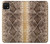 S2875 Rattle Serpent Imprimé graphique Peau Etui Coque Housse pour Samsung Galaxy A22 5G
