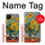 S2937 Claude Monet Bouquet de tournesols Etui Coque Housse pour Samsung Galaxy A22 5G