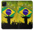 S2981 Brésil Football Football Etui Coque Housse pour Samsung Galaxy A22 5G