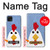 S3254 Poulet Dessin animé Etui Coque Housse pour Samsung Galaxy A22 5G