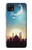 S3502 Coucher de soleil islamique Etui Coque Housse pour Samsung Galaxy A22 5G