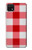 S3535 Rouge vichy Etui Coque Housse pour Samsung Galaxy A22 5G