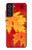 S0479 feuille d'érable Etui Coque Housse pour Samsung Galaxy S21 FE 5G
