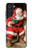 S1417 Père Noël Joyeux Noël Etui Coque Housse pour Samsung Galaxy S21 FE 5G