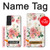 S1859 Motif Rose Etui Coque Housse pour Samsung Galaxy S21 FE 5G