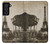 S2174 Tour Eiffel Paris Millésime Etui Coque Housse pour Samsung Galaxy S21 FE 5G