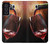 S2396 Rouge Bouteille de vin et le verre Etui Coque Housse pour Samsung Galaxy S21 FE 5G