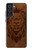 S2529 Leo Zodiaque Zodiaque marron Impression graphique Etui Coque Housse pour Samsung Galaxy S21 FE 5G