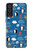 S2572 Motif Marin Penguin Etui Coque Housse pour Samsung Galaxy S21 FE 5G