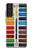 S3243 Ensemble de peinture aquarelle Etui Coque Housse pour Samsung Galaxy S21 FE 5G