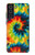 S3459 tie Dye Etui Coque Housse pour Samsung Galaxy S21 FE 5G