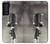 S3495 Microphone millésimé Etui Coque Housse pour Samsung Galaxy S21 FE 5G