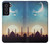 S3502 Coucher de soleil islamique Etui Coque Housse pour Samsung Galaxy S21 FE 5G