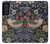 S3791 William Morris Strawberry Thief Fabric Etui Coque Housse pour Samsung Galaxy S21 FE 5G S3791 William Morris Strawberry Thief Fabric Etui Coque Housse pour Samsung Galaxy S21 FE 5G