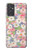 S3688 Motif d'art floral floral Etui Coque Housse pour Samsung Galaxy Quantum 2