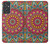 S3694 Modèle d'art hippie Etui Coque Housse pour Samsung Galaxy Quantum 2