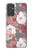 S3716 Motif floral rose Etui Coque Housse pour Samsung Galaxy Quantum 2