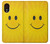 S1146 Sourire Soleil Jaune Etui Coque Housse pour Samsung Galaxy Xcover 5