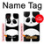 S2085 Panda minimaliste Etui Coque Housse pour Samsung Galaxy Xcover 5