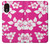 S2246 Motif rose Hawai Hibiscus Etui Coque Housse pour Samsung Galaxy Xcover 5