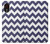 S2345 Marine Bleu Shavron Zig zag Etui Coque Housse pour Samsung Galaxy Xcover 5
