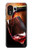 S2396 Rouge Bouteille de vin et le verre Etui Coque Housse pour Samsung Galaxy Xcover 5