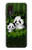 S2441 Forêt de Bambous de la famille Panda Etui Coque Housse pour Samsung Galaxy Xcover 5