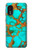 S2688 Aqua Copper Turquoise Graphic Gemme Etui Coque Housse pour Samsung Galaxy Xcover 5