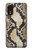 S2703 Serpent Texture Imprimé graphique Peau Etui Coque Housse pour Samsung Galaxy Xcover 5