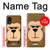 S2721 Mignon grincheux Singe Dessin animé Etui Coque Housse pour Samsung Galaxy Xcover 5