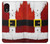 S2846 Costume de Noël Père Noël Rouge Etui Coque Housse pour Samsung Galaxy Xcover 5