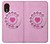 S2847 Rose Rétro téléphone Rotatif Etui Coque Housse pour Samsung Galaxy Xcover 5