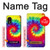 S2884 Tie Dye Swirl couleur Etui Coque Housse pour Samsung Galaxy Xcover 5