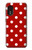 S2951 Rouge Pois Etui Coque Housse pour Samsung Galaxy Xcover 5