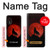 S2955 Loup Hurlant Rouge Lune Etui Coque Housse pour Samsung Galaxy Xcover 5