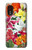 S3205 Fleurs Art Retro Etui Coque Housse pour Samsung Galaxy Xcover 5