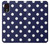 S3533 Bleu à pois Etui Coque Housse pour Samsung Galaxy Xcover 5