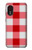 S3535 Rouge vichy Etui Coque Housse pour Samsung Galaxy Xcover 5