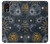S3702 Lune et soleil Etui Coque Housse pour Samsung Galaxy Xcover 5