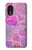 S3710 Coeur d'amour rose Etui Coque Housse pour Samsung Galaxy Xcover 5