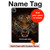 S0575 Tigre Visage Etui Coque Housse pour iPad Pro 12.9 (2022, 2021, 2020, 2018), iPad Air 13 (2025, 2024)