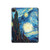 S0582 Van Gogh Starry Nights Etui Coque Housse pour iPad Pro 12.9 (2022,2021,2020,2018, 3rd, 4th, 5th, 6th)