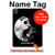 S1372 Lune Yin-Yang Etui Coque Housse pour iPad Pro 12.9 (2022, 2021, 2020, 2018), iPad Air 13 (2025, 2024)