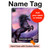 S1461 Licorne Fantaisie Cheval Etui Coque Housse pour iPad Pro 12.9 (2022, 2021, 2020, 2018), iPad Air 13 (2025, 2024)