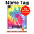 S1697 Tie Dye coloré imprimé graphique Etui Coque Housse pour iPad Pro 12.9 (2022, 2021, 2020, 2018), iPad Air 13 (2025, 2024)