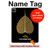 S2331 Feuille d'or bouddhiste Symbole de l'OM Etui Coque Housse pour iPad Pro 12.9 (2022, 2021, 2020, 2018), iPad Air 13 (2025, 2024)