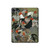 S2699 Ito Jakuchu Coq Etui Coque Housse pour iPad Pro 12.9 (2022, 2021, 2020, 2018), iPad Air 13 (2025, 2024)