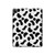 S2728 dalmatiens Texture Etui Coque Housse pour iPad Pro 12.9 (2022, 2021, 2020, 2018), iPad Air 13 (2025, 2024)