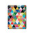 S3049 Triangles Couleurs vibrantes Etui Coque Housse pour iPad Pro 12.9 (2022,2021,2020,2018, 3rd, 4th, 5th, 6th)